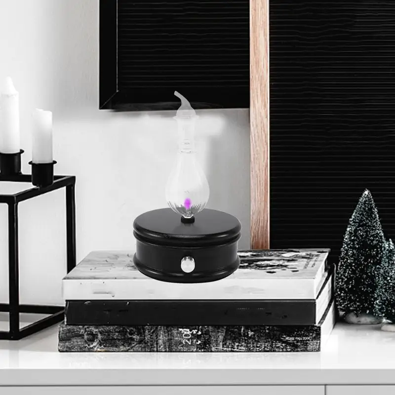 Безводный диффузор эфирного масла древесный и стеклянный рассеиватель для