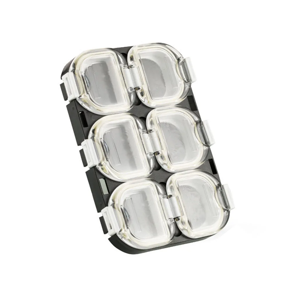 Коробка для хранения спортивных рыболовных снастей чехол с 6 отделениями