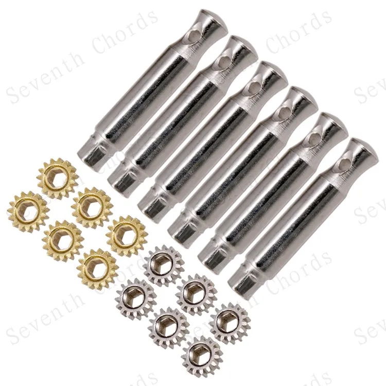 Набор колышек для тюнинга гитары тюнеры головки станка 1:15 шестерни и штифты