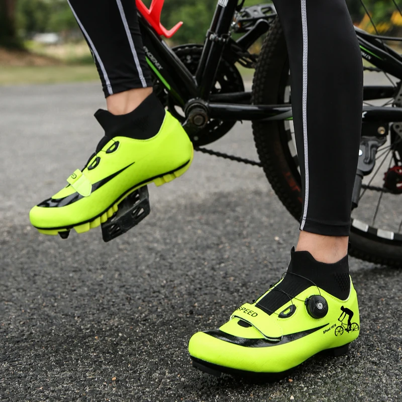Men high-top MTB Cycling Shoes Winter Road bike Sneakers Sapatilha Ciclismo women Professional Self-Locking Bicycle Shoe size 47 images - 6