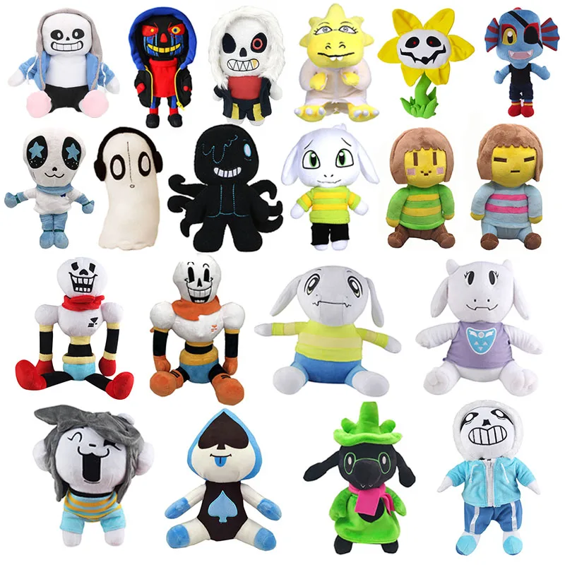Игрушка плюшевая Undertale Аниме Кукла Sans Toriel животное игрушка мягкая набивная кукла