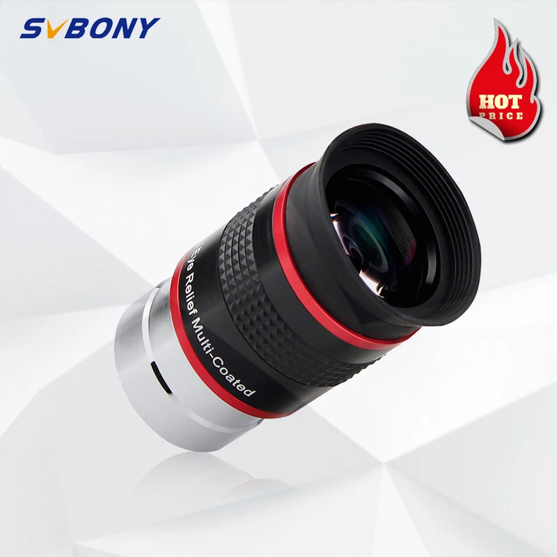 

SVBONY telescope Eyepiece FMC 1.25" 68 Degree Ultra Wide Angle 6mm 9mm 15m 20mm Monocular Eyepiece for Astronomy Telescope