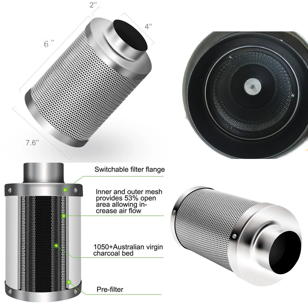 Угольный фильтр гидропоники с активированным углем уголь комнатное растение