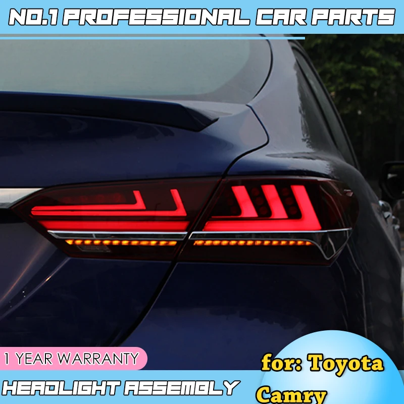 Автомобильные аксессуары для 2018 Camry задних сигнальных огней светодиодный задний