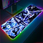 Игровой коврик для мыши XGZ, с RGB-подсветсветодиодный