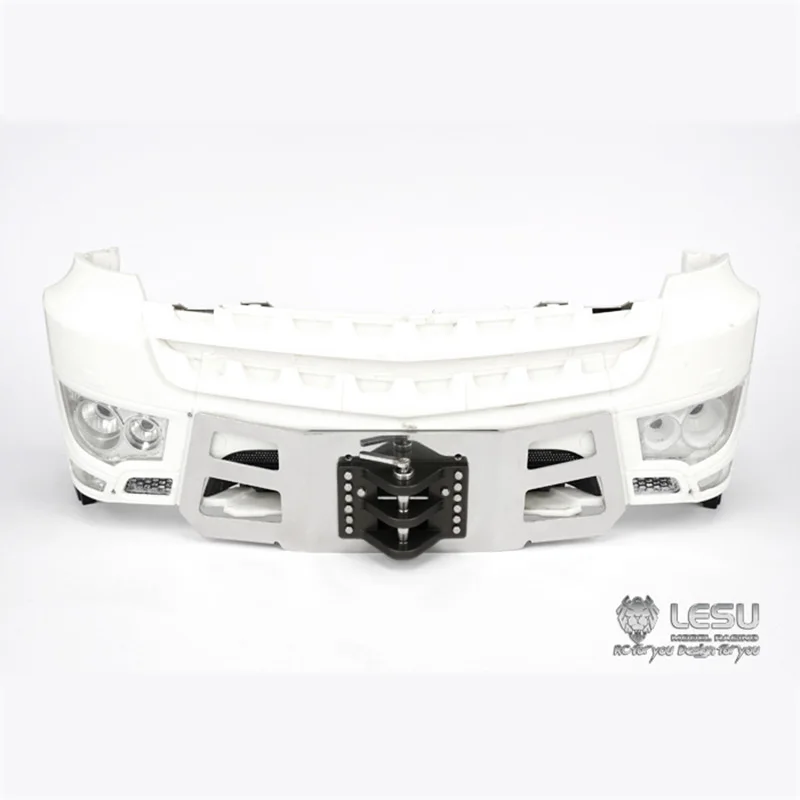 Металлическая передняя фотовспышка LESU для 1/14 Tamiya Benz 3363 3348 Радиоуправляемый