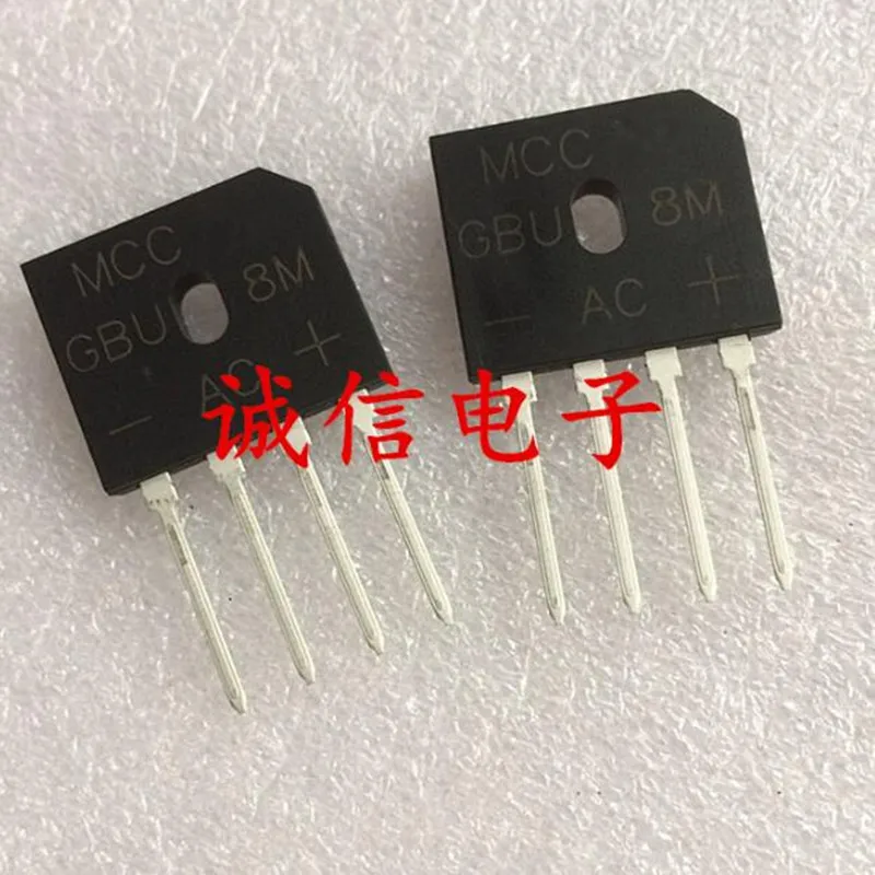 

GBU8M 8A 1000V ZIP-4, 10 шт., лучшее качество