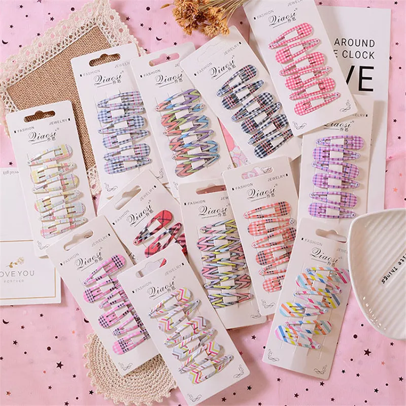 6 шт./компл. новая детская заколка клипса с рисунком для девочек| |