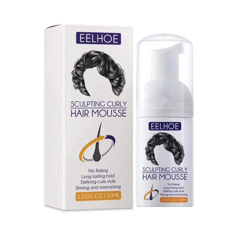 

30ml Hair Conditioner Curl Enhancer Anti Frizz Hair Elastin Hair Volumizing Gel Repair Damaged Hair Curls Dedicated