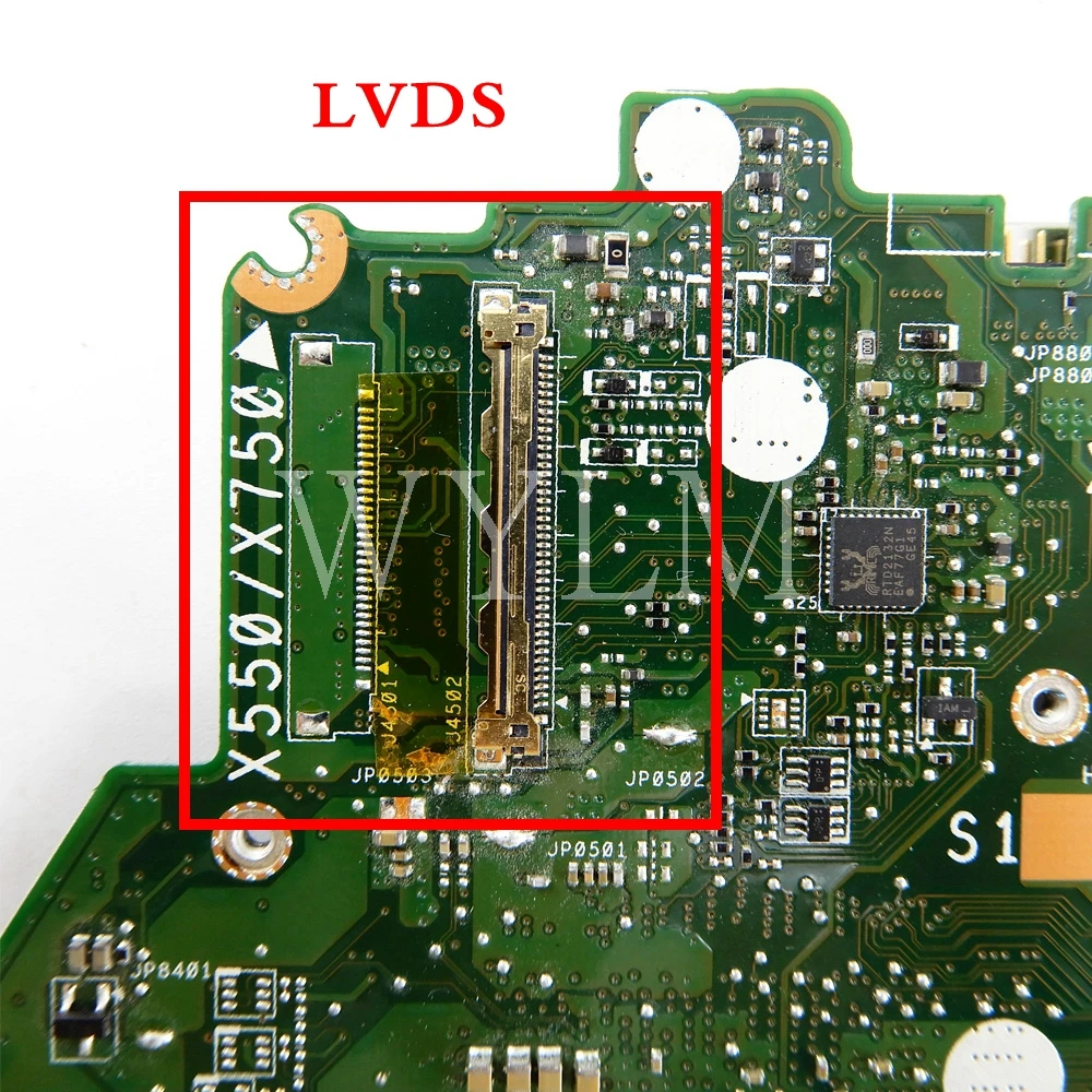 Материнская плата X550ZE FX7600 материнская для процессора LVDS интерфейс PM ASUS X550ZA X550Z