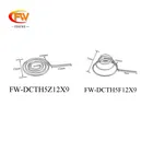 10 паралот AA Батарея Контактная пружина 0,6 мм никелевая проволока положительный и отрицательный Для дистанционное управление игрушка