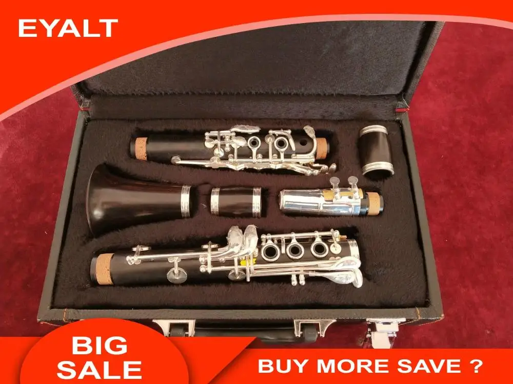 Высокий Класс C Ключ кларнет Ebony хороший материал и звук | Спорт развлечения