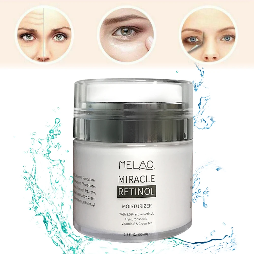 

Retinol Moisturizer Face Cream Anti-aging Face Eye Area Vitamin E 50ML