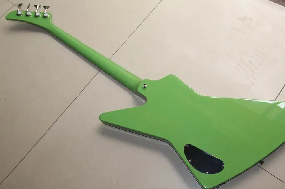 Оптовая продажа электрические басы 4 струны Высочайшее качество зеленый 130128 |
