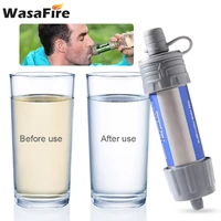 outdoor portable water filter system water purifier 5000 liters filtration capacity for travel camping emergency survival tool