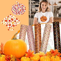 thanksgiving vinyl heat thermal transfer stickers 1 bundle pumpkin turkey diy garment film paper fabric stickers on clothes