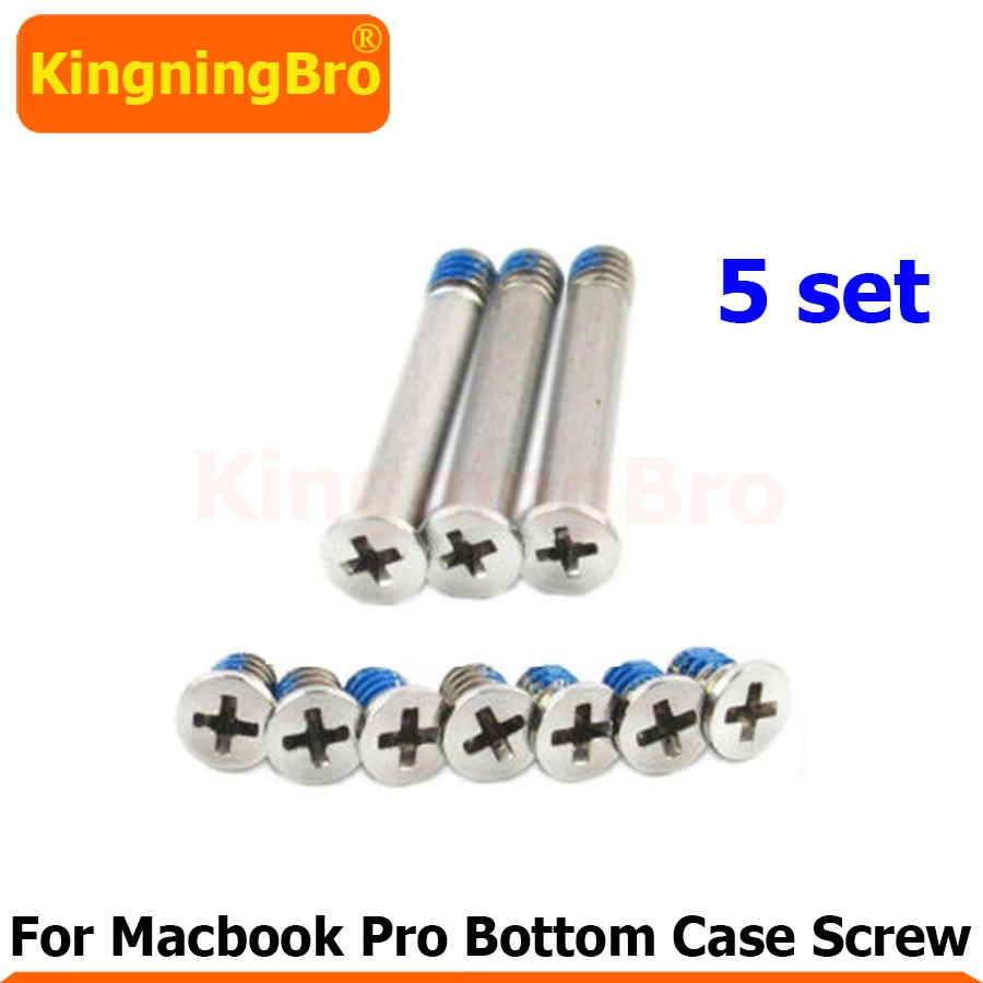 5 комплектов в партии Плоская подошва чехол винт для Macbook Pro A1278 A1286 - Цена: 211,19 руб.