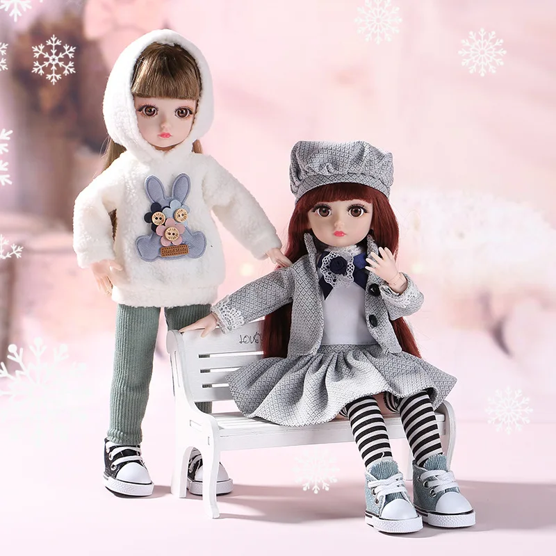 

Кукла шарнирная виниловая с 15 подвижными суставами, 30 см, платье принцессы для куклы