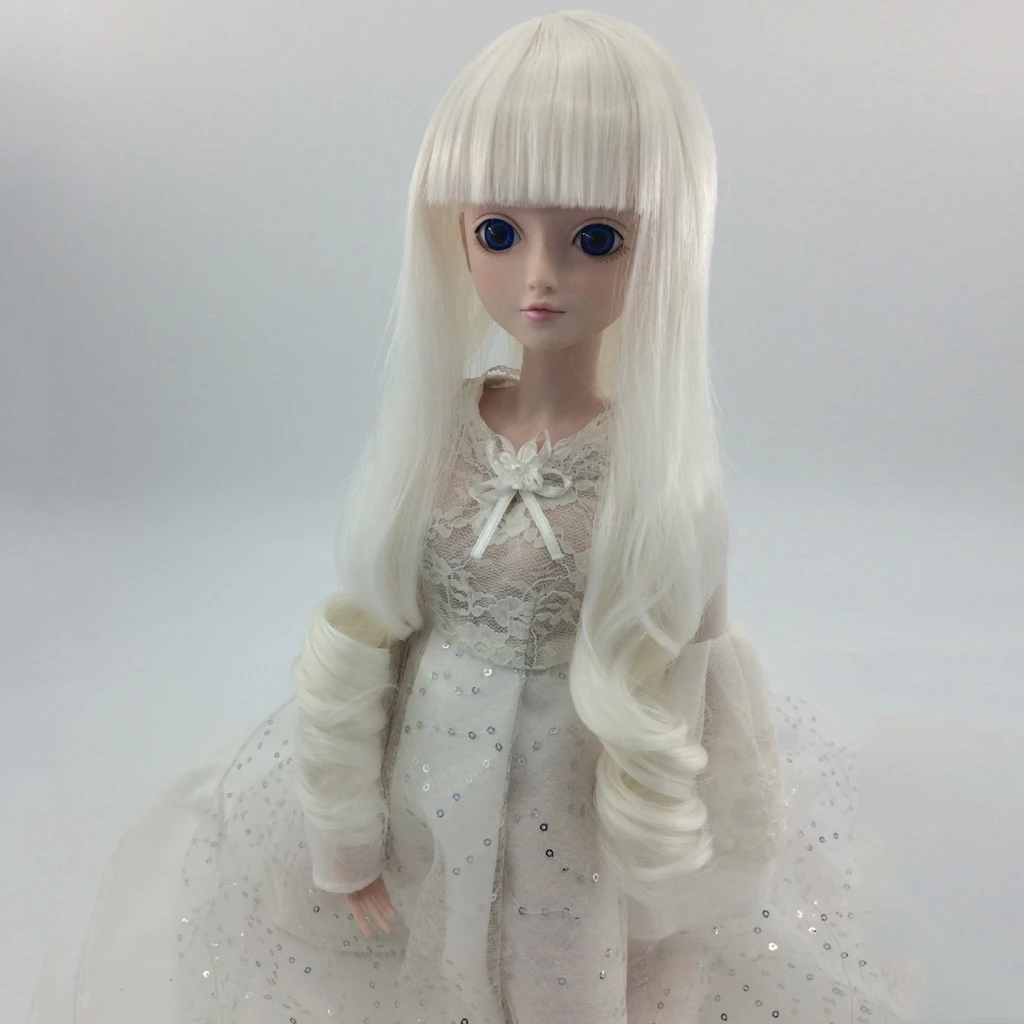

Искусственные вьющиеся волосы для 1/4 1/6 SD DZ DOD DOC KID CUITE BJD Doll