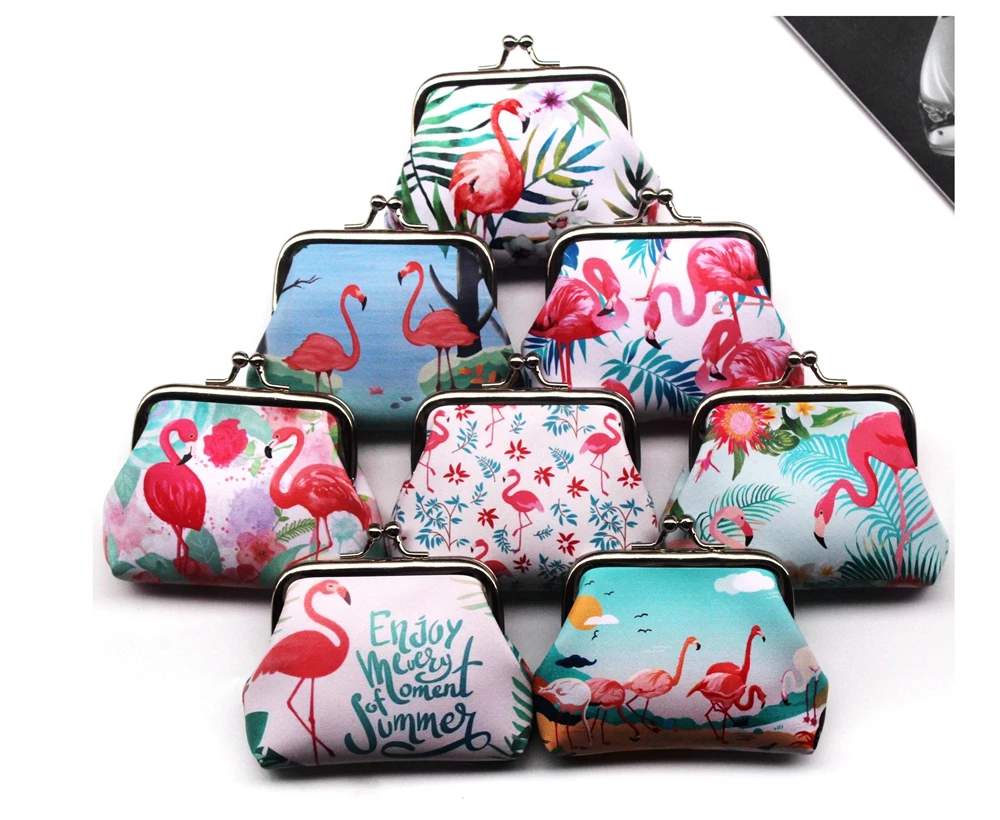 Новый милый кошелек для монет девушек Женский из искусственной кожи с рисунком