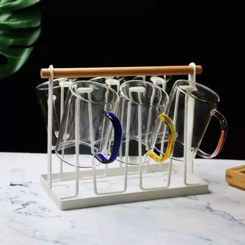 Инструмент для кухни и бара стеклянная прозрачная кружка из боросиликатного