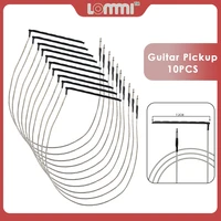lommi 10pcs under saddle piezo pickups 7 2cm piezo rod transducer piezo high sensitivity for classical guitar parts