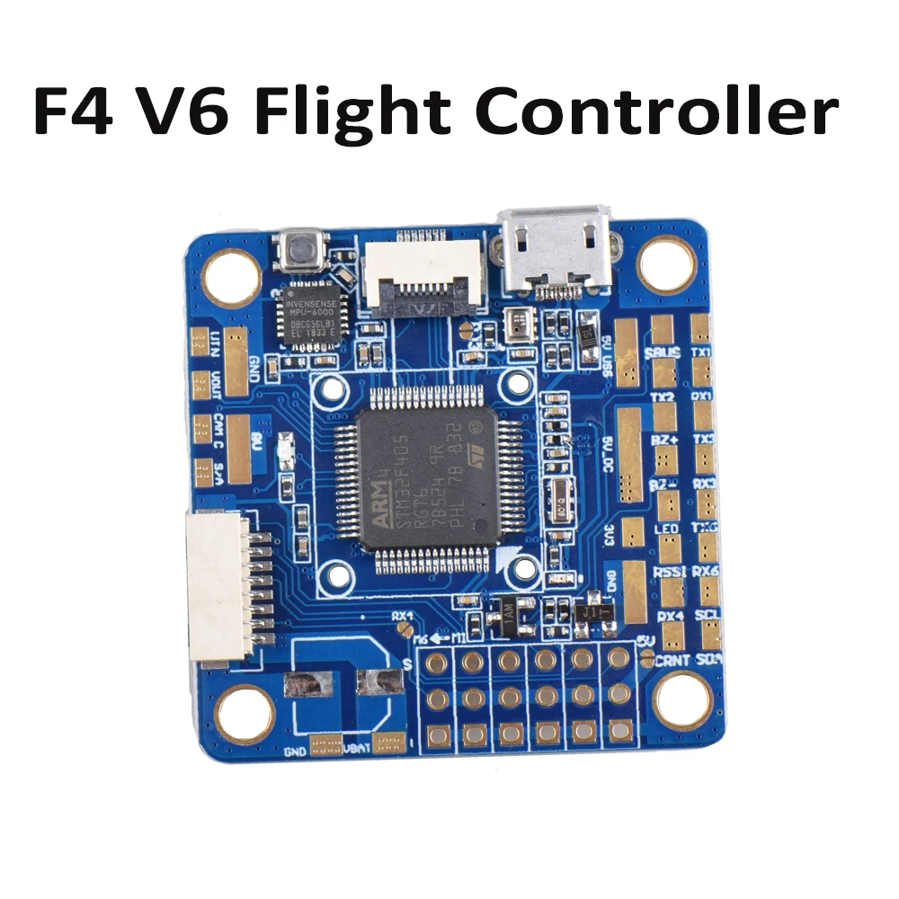 F4 V6 Контроллер полета OSD STM32 F405 5x UARTs 30 5x30 5 мм для RC Nova 235 Robocat 270 FPV Drone Quadcopter|Детали и