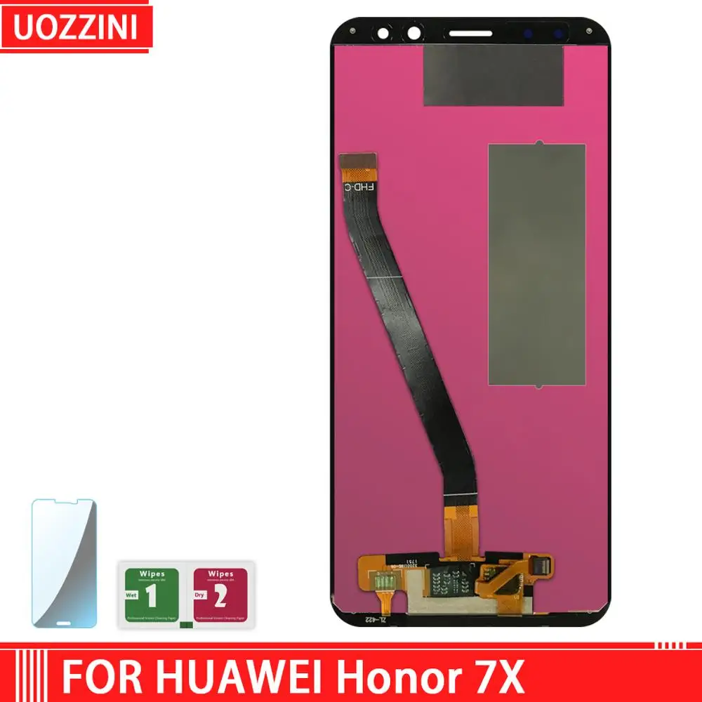 ЖК дисплей 5 93 дюйма для Huawei Honor 7X BND L21 L22 L24 сенсорный экран с дигитайзером в сборе