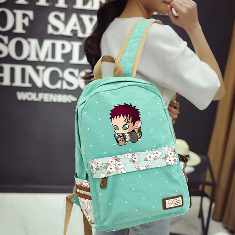 

Mochila Feminina IT horror movie clown idol backpack travel backpack flower wave point girl bag outdoor outdoor backpack