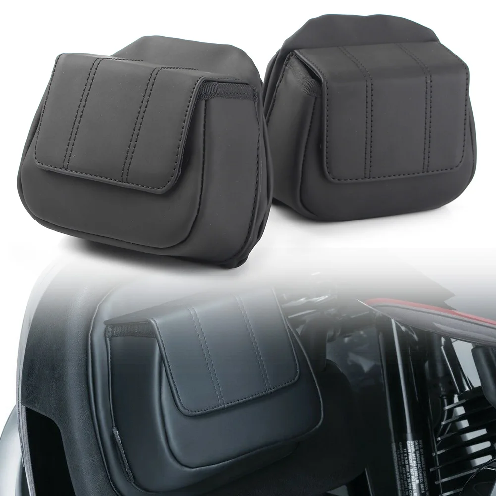 

2Pcs Motorcycle Fairing Lower Door Pocket Bags For 2015-2020 Harley Touring Road Glide Ultra Limited FLTR FLTRU FLHT FLHX