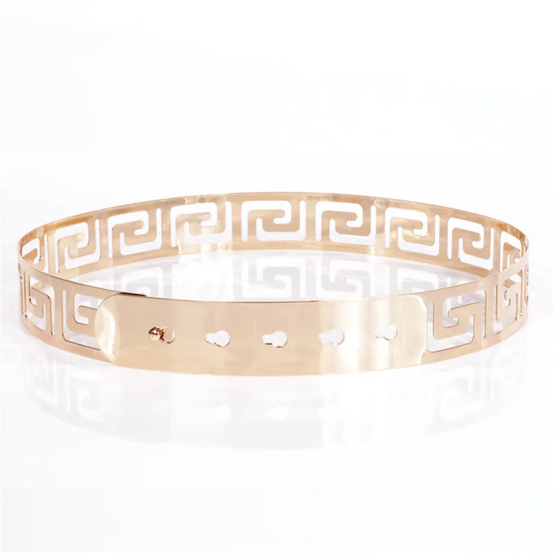 Сказочный 2021 из металла в стиле панк с резным узором на поясном ремне высоким