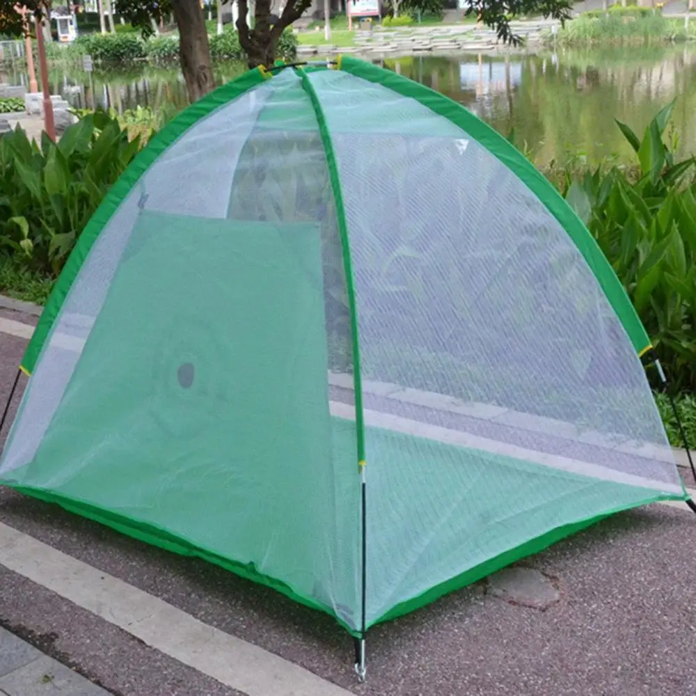 

Indoor/Outdoor Golf Training Aids Portable Foldable Golf Hitting Cage Garden Grassland Golf Practice Net
