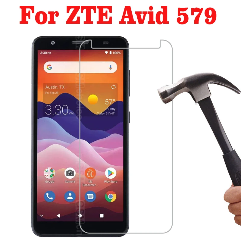 10 шт. закаленное стекло для ZTE Blade Avid 579 9H Высококачественная защитная пленка