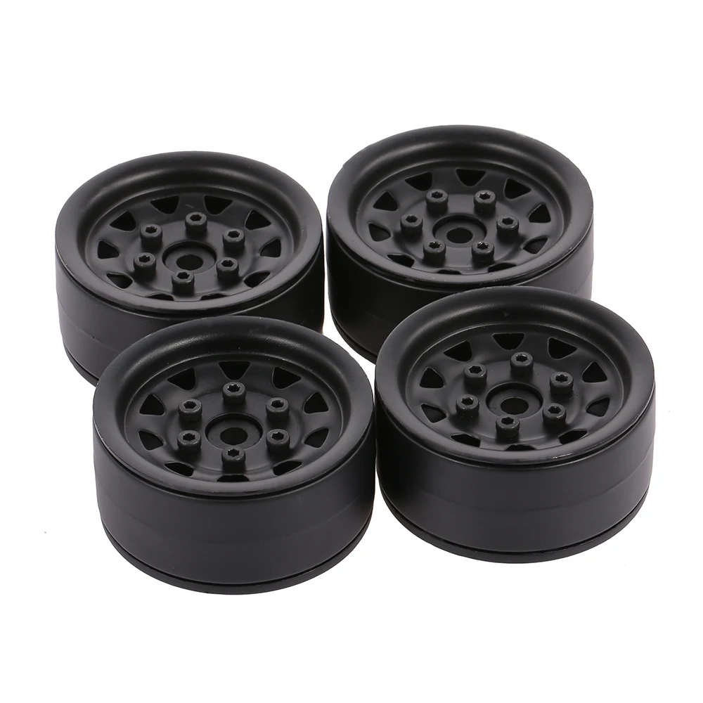 

4pcs 1/10 Metal Alloy 1.9in Wheel Rim Beadlock for 1/10 Traxxas HSP Redcat Tamiya Axial SCX10 D90 Hpi 4WD RC Crawler Car