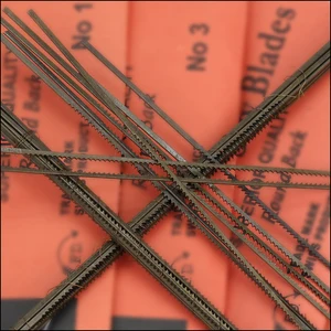 12 шт., золотые лезвия для пилы, 00-80