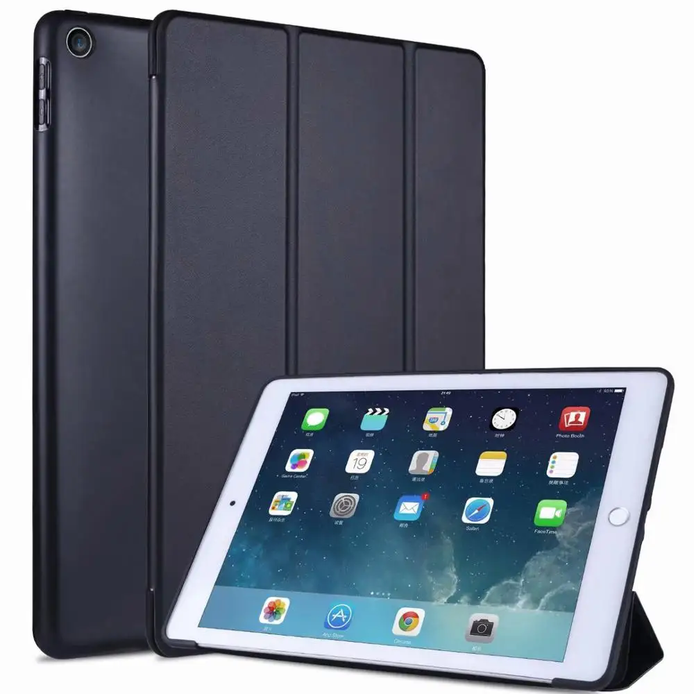 

Case For iPad 10.2`Air 3`Pro 10.5 Cover A1701 A1709 A2123 A2153 A2197 A2200 Honeycomb Soft Shell Smart sleep wake up PU Leather