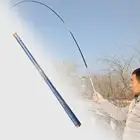 Карбоновая сверхкороткая Выдвижная портативная удочка для морской рыбалки, карманная удочка