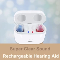 usb rechargeable audifonos hearing aid v30 invisible hearing aids adjustable tone sound amplifier portable hearing aid