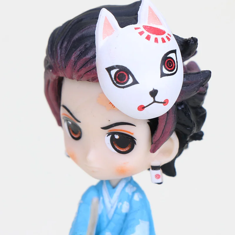 6 шт./компл. аниме демон убийца Kimetsu без Yaiba Q Posket камадо Tanjirou Nezuko Agatsuma игрушечных