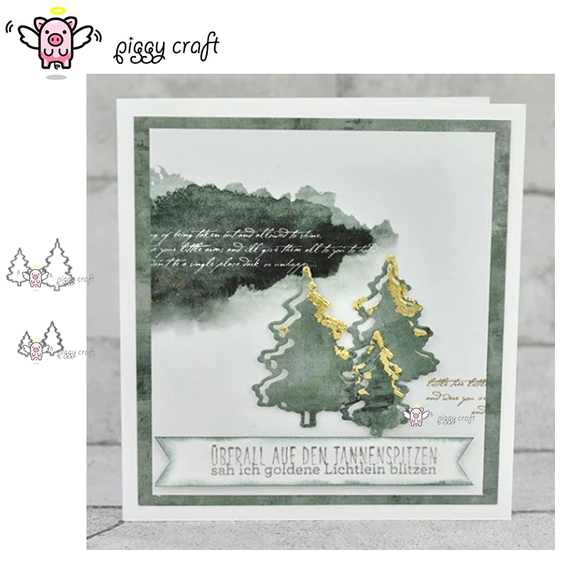 Металлические Вырубные штампы форма для вырезания Новая Рождественская елка