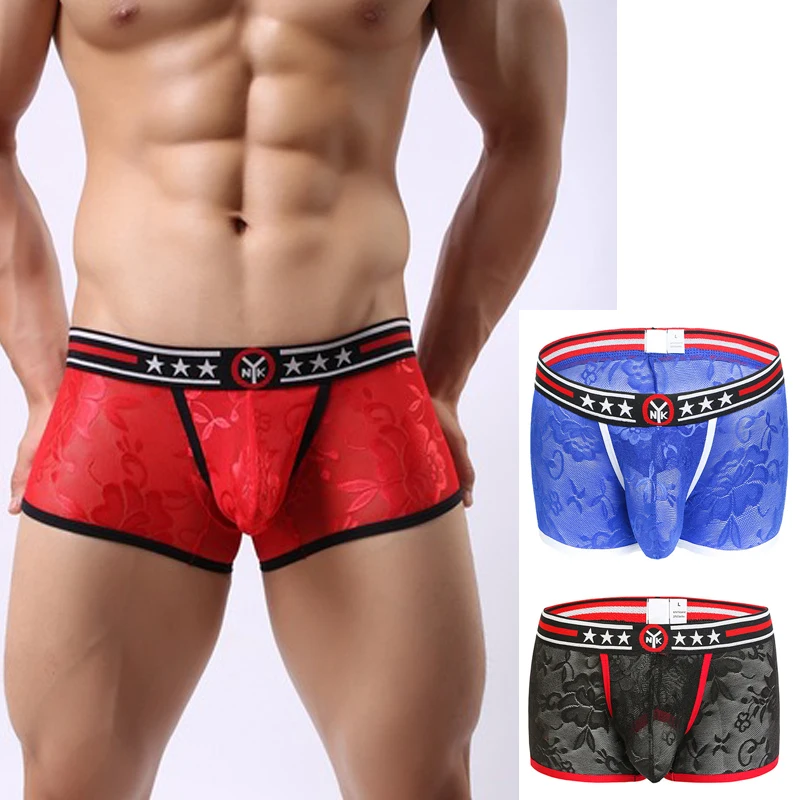 Трусы танга мужские тонкие мягкое кружевное нижнее белье воздухопроницаемые