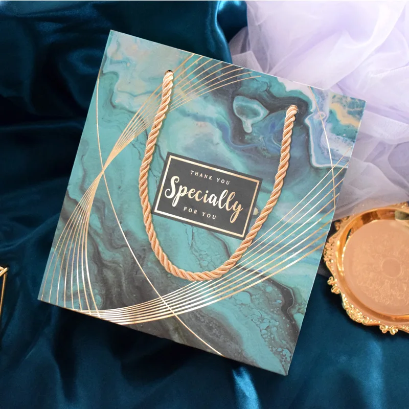 5 шт. бумажные пакеты тоуты для украшений 55|Подарочные сумки и упаковка| |