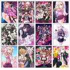 Алмазная живопись 5D сделай сам, аниме Danganronpa V3 Ouma Kokichi Nanami ChiaKi, Алмазная мозаика, вышивка крестиком, наборы для домашнего декора