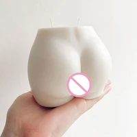 3d hip candle mold plump ass torso candle silicone molds buttock scented candle women chest mold