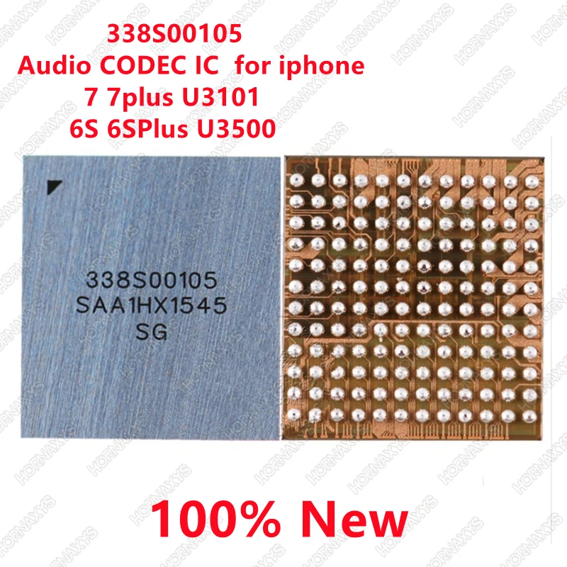 

10-50pcs/ lot U3101 CS42L71 for iphone 7 7plus big main audio codec ic chip 338S00105