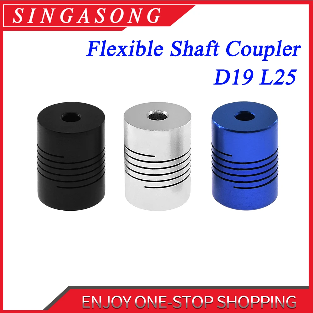 ЧПУ двигатель Щековая Соединительная муфта от 5 мм до 8 Гибкие Муфты дисиликато OD