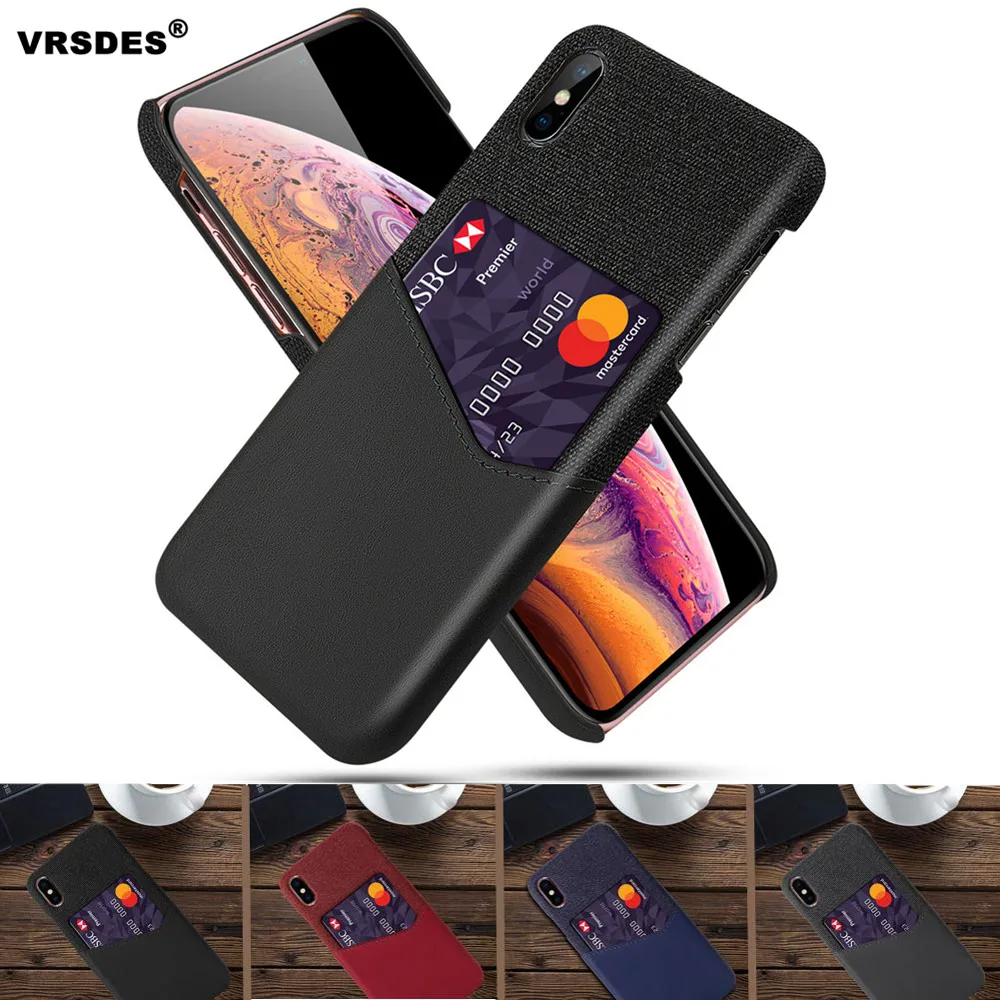 Чехол для iPhone XS Max XR X 7 8 Plus SE 2 чехол из искусственной кожи с отделениями карт