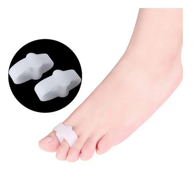 

100Pair Gel Silicone Bunion Corrector Bone Big Toe Protector Orthotic Gel Insole Foot Care Hallux Valgus Spreader Pedicure Tools