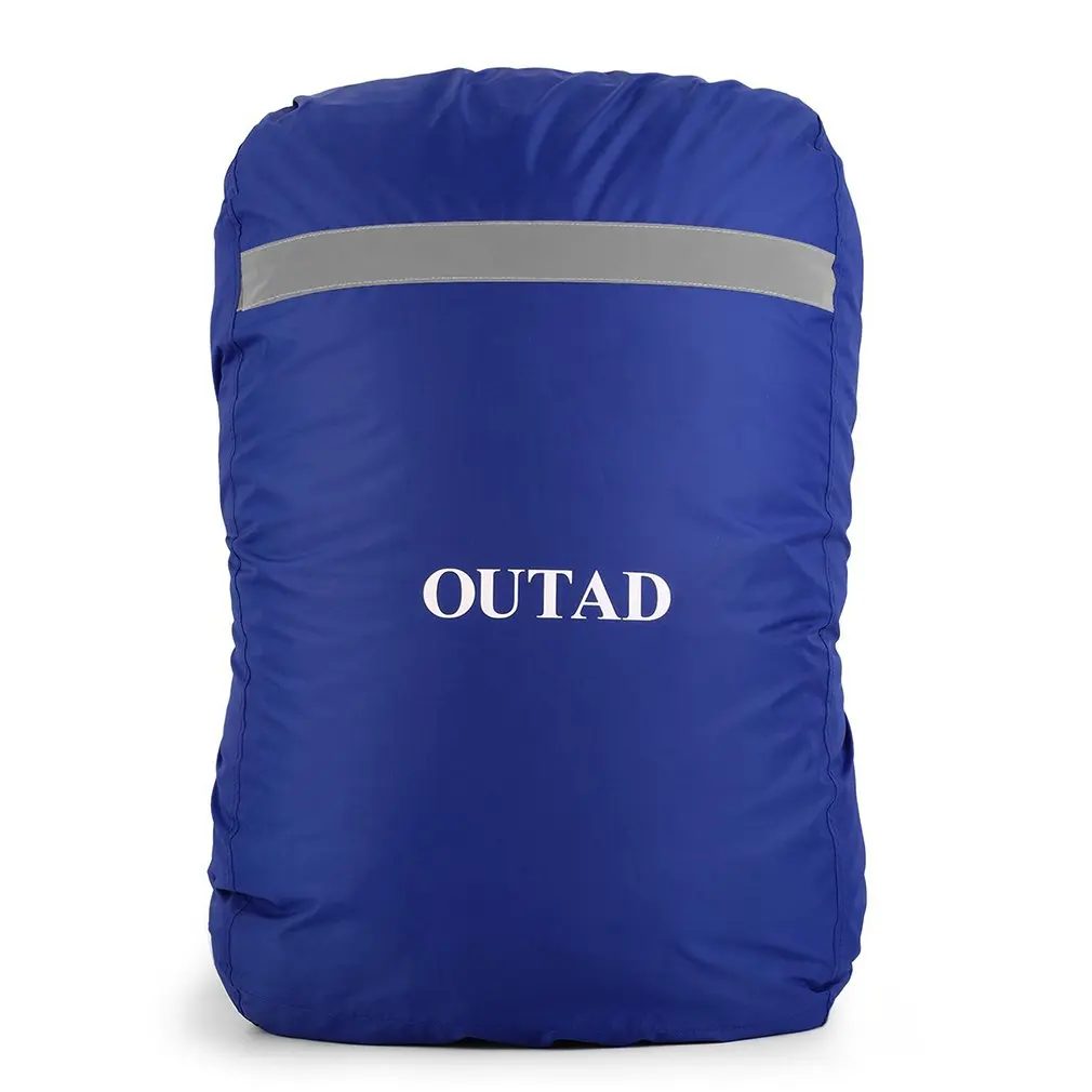 

Protable 300D Oxford Fabric Waterproof Backpack Rain Cover Travel Rain Bag Dust With Reflective Strip Rain Proof Cover Dust Bag