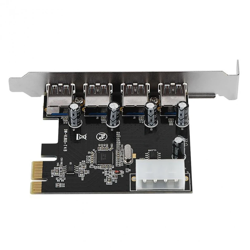 4 порта PCI-E к USB 3 0 концентратор PCI Express адаптер расширения USB3.0 высокоскоростной 5